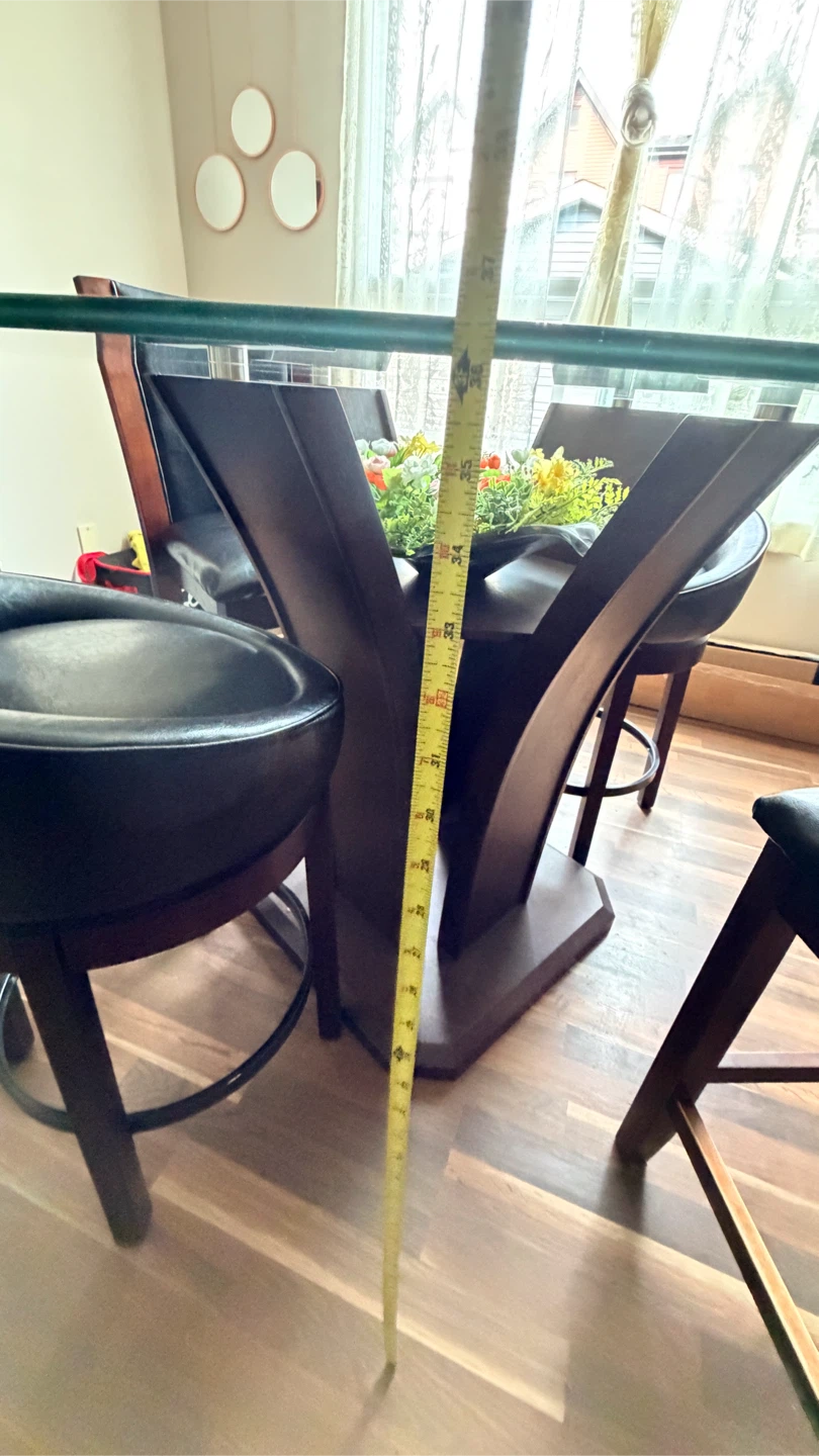 Counter height Dinning table set - photo 4