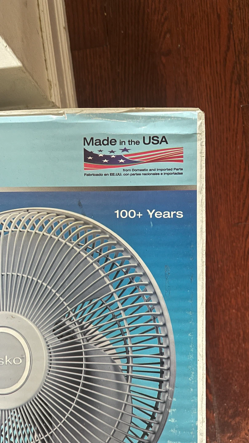 Lasko 12" Oscillating Wallmount Fan - photo 2