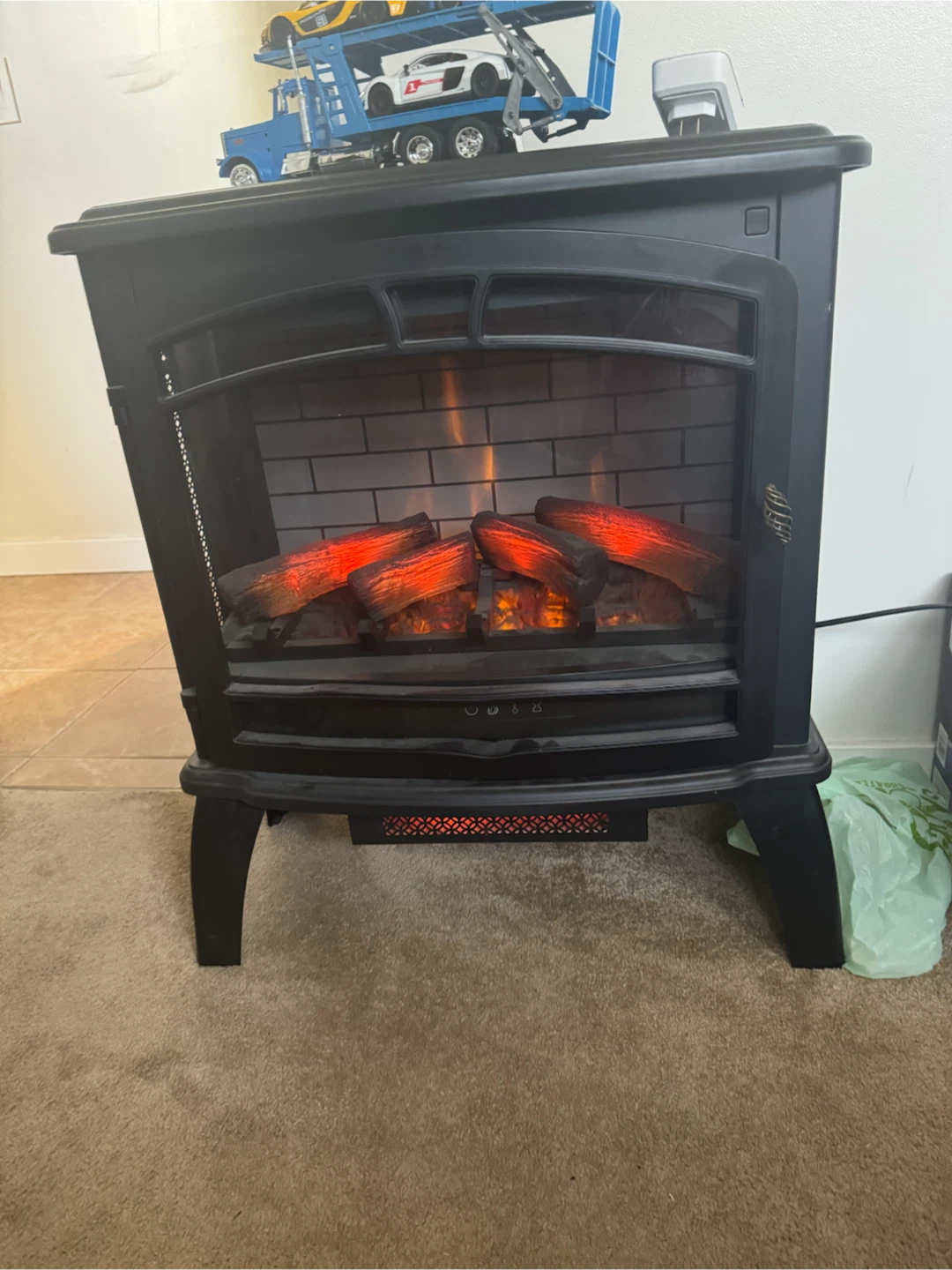 Larger Electric Fireplace