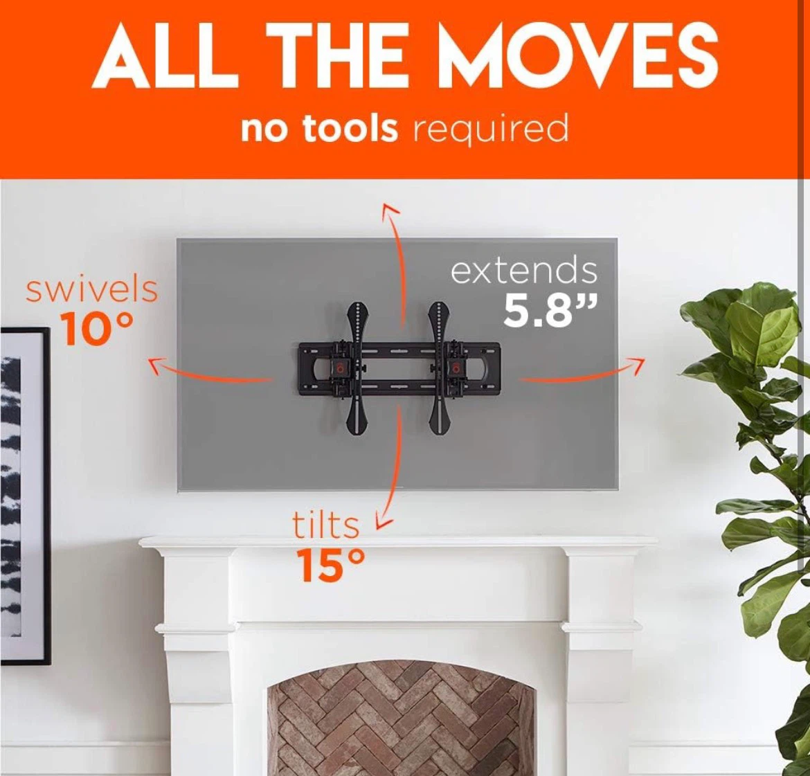 Go Full Tilt TV Wall Mount - photo 3