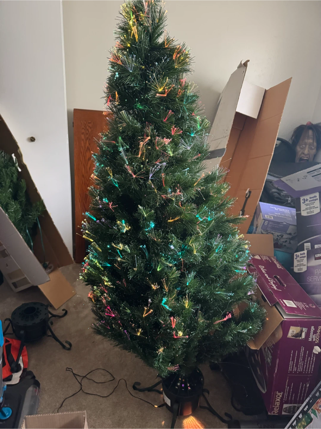 6ft Fibre Optic Christmas Tree
