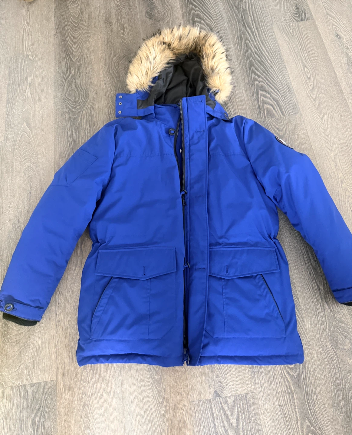 Men’s Size Large Alpinetek Down Fill Winter Jacket