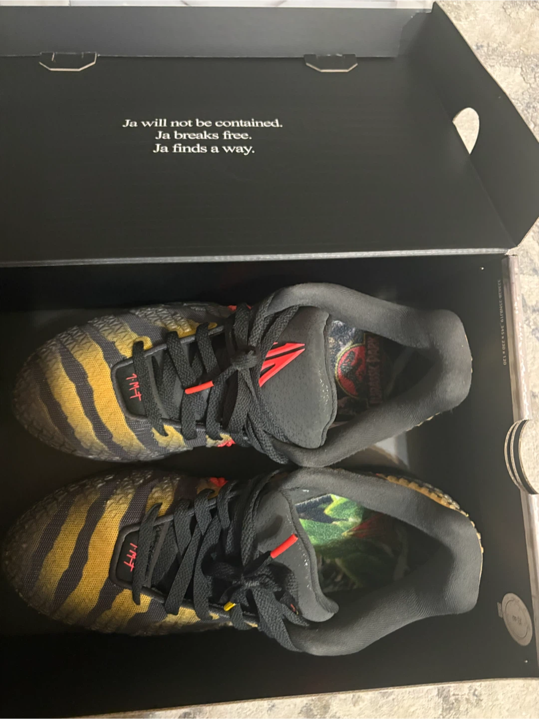 Nike Ja 1 Jurassic Park Basketball Shoes