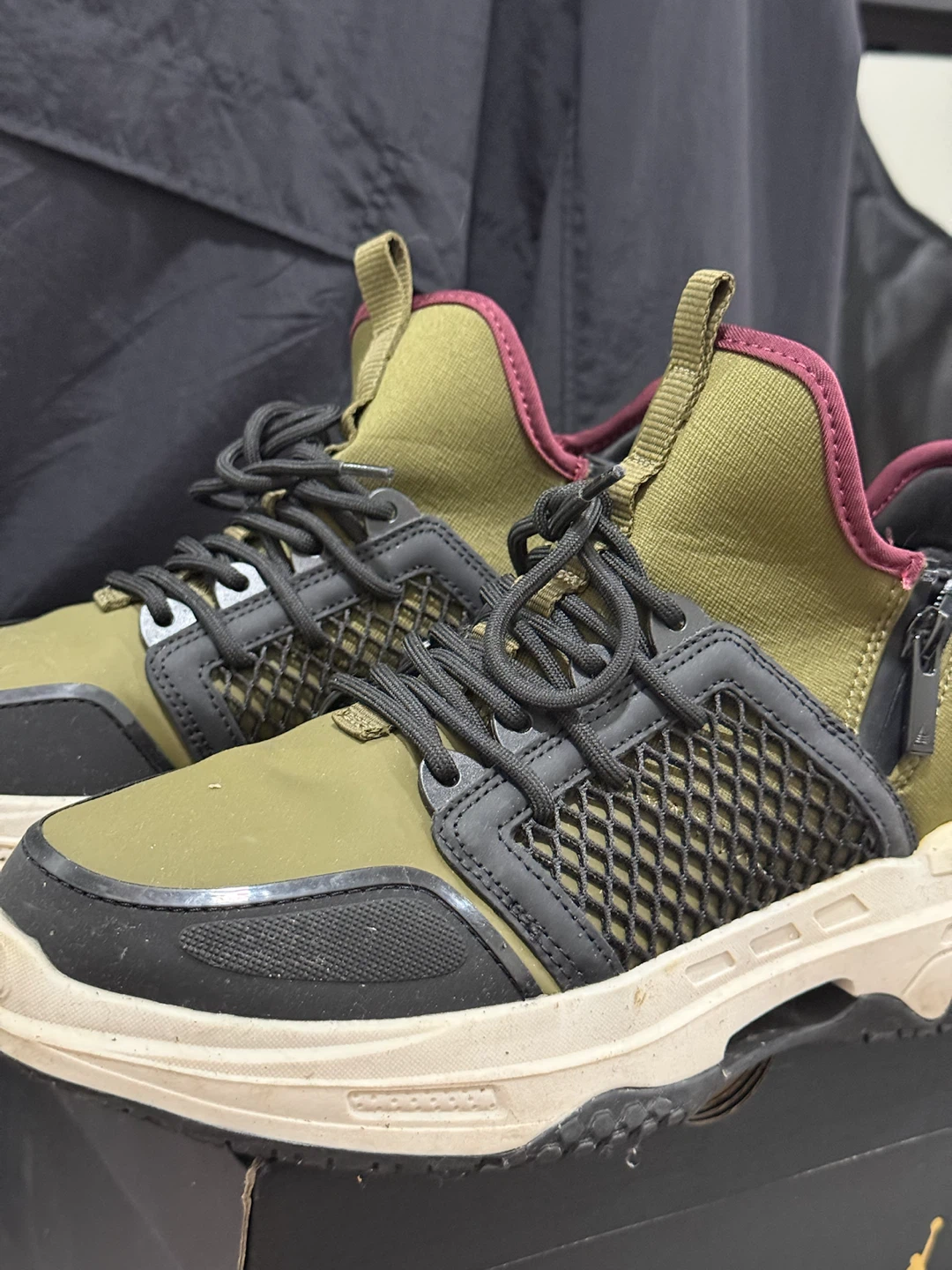 ALDO Green High-Top Sneakers