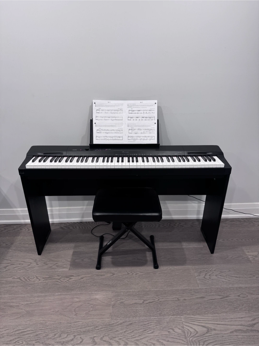 Casio Privia PX-160 88-Key Digital Piano + Stand & Bench - photo 2