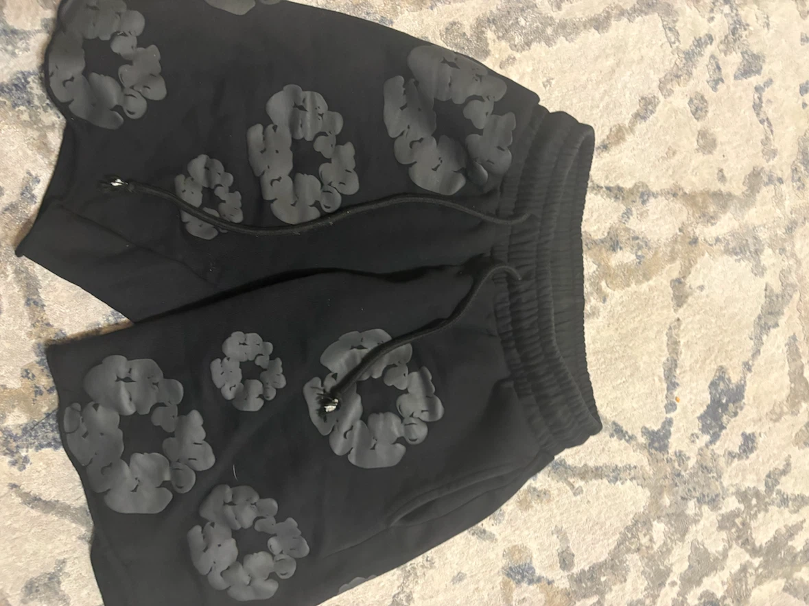 African Tears Sportswear Black Shorts