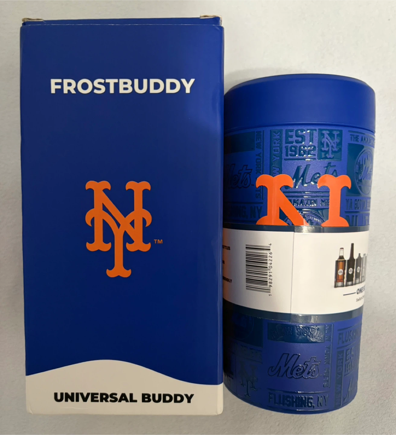 FrostBuddy New York Mets Universal Buddy Fits Cans & Bottles