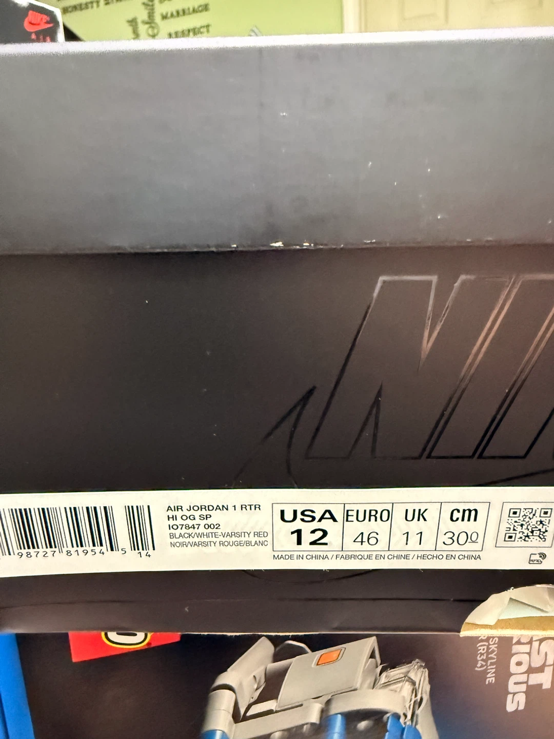 Nike Air Jordan 1 High OG SP x Fragment - photo 2
