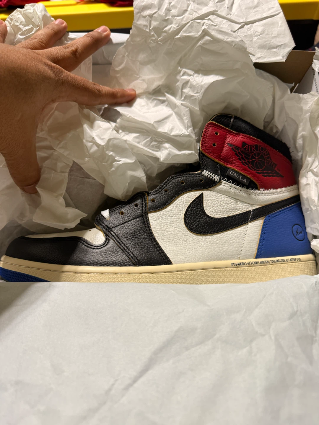 Nike Air Jordan 1 High OG SP x Fragment - photo 4