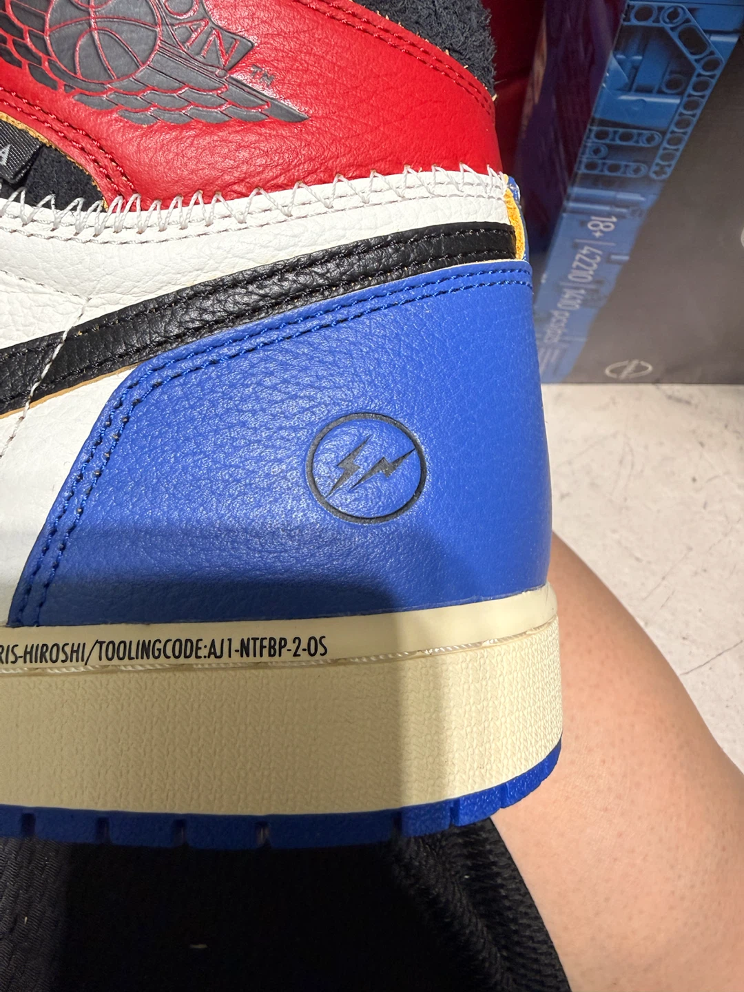 Nike Air Jordan 1 High OG SP x Fragment - photo 5