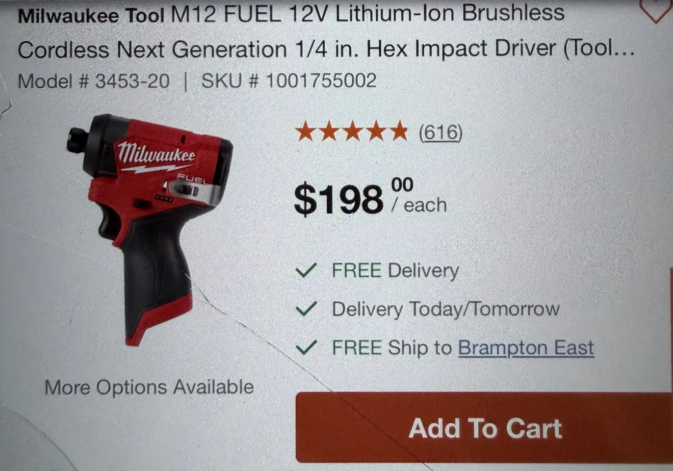 Milwaukee M12 FUEL Impact Wrench - photo 5
