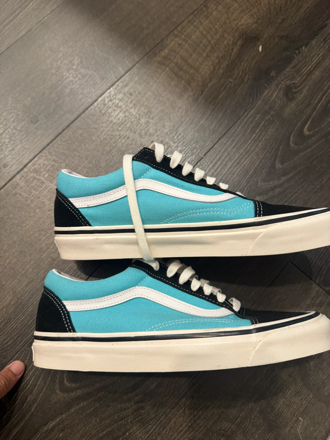 Vans Old Skool 36 DX Anaheim Factory Aqua Black - photo 2