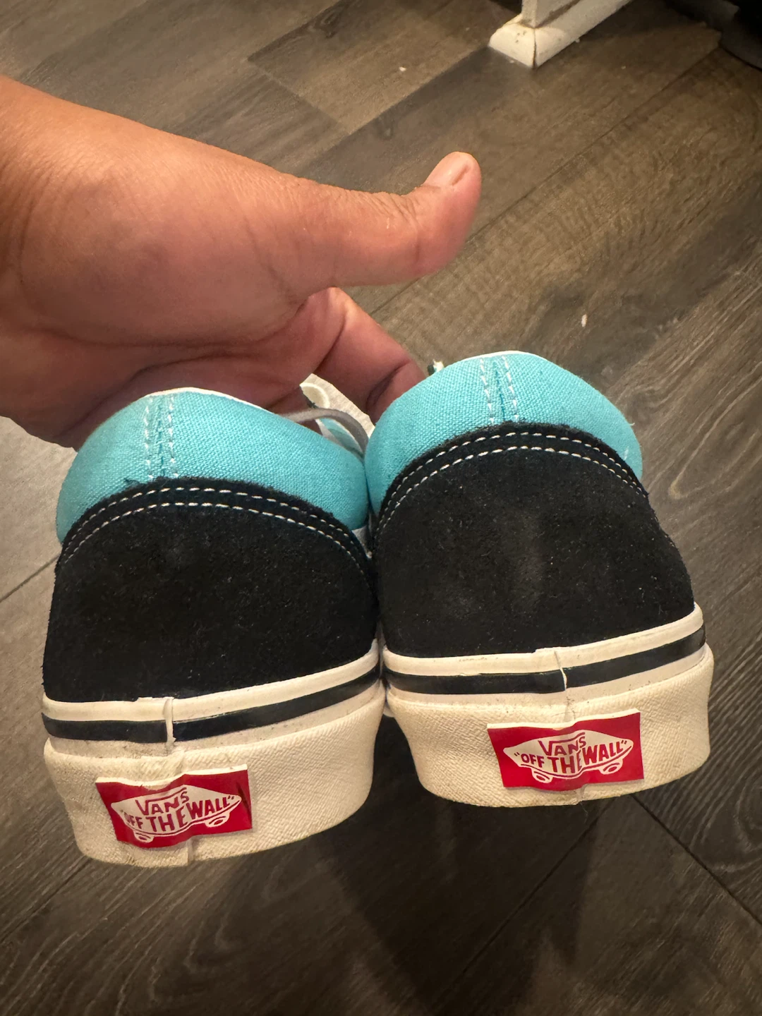 Vans Old Skool 36 DX Anaheim Factory Aqua Black - photo 3