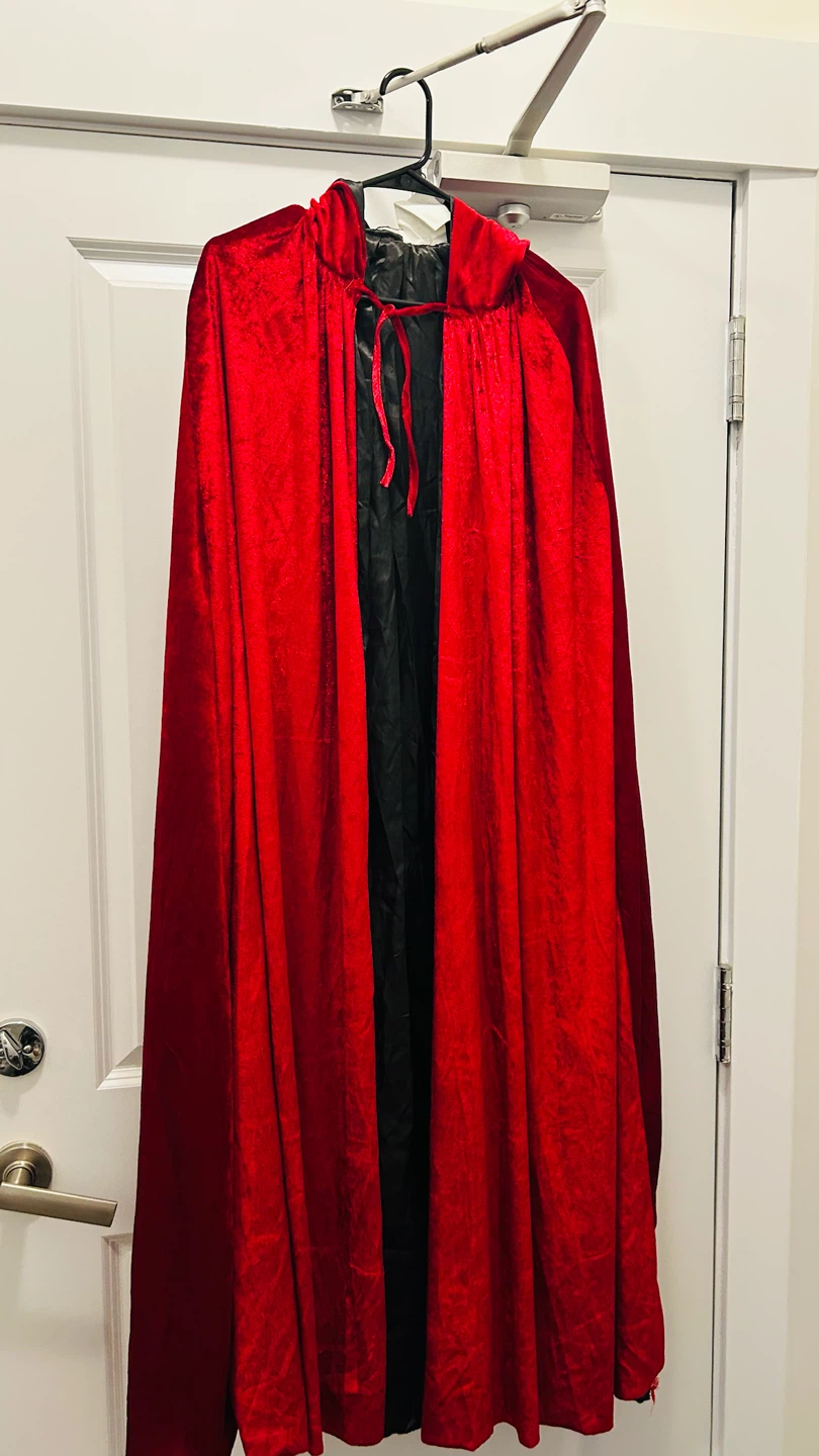 Red Velvet Cape