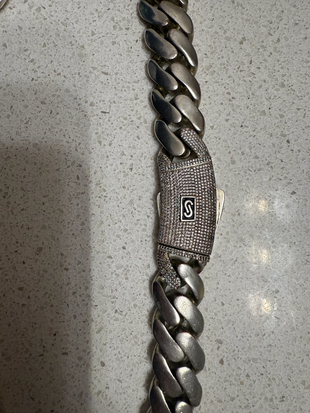 gold plated steel chain - photo 2
