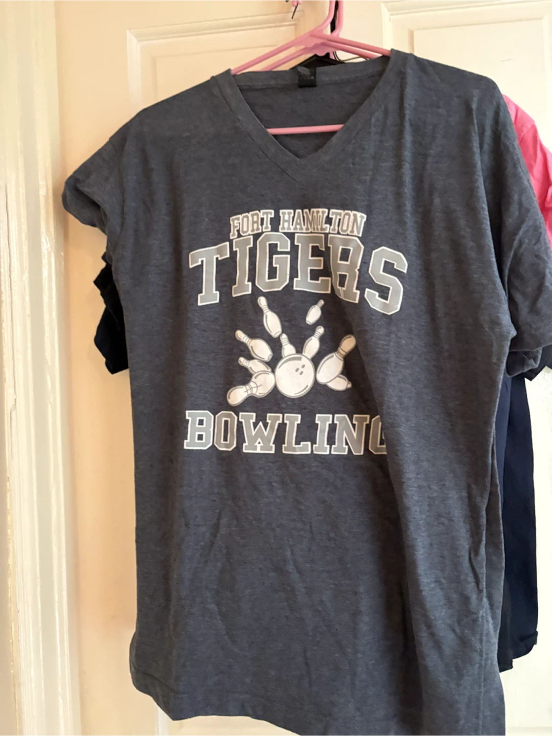 Fort Hamilton Tigers Bowling T-Shirt - photo 3