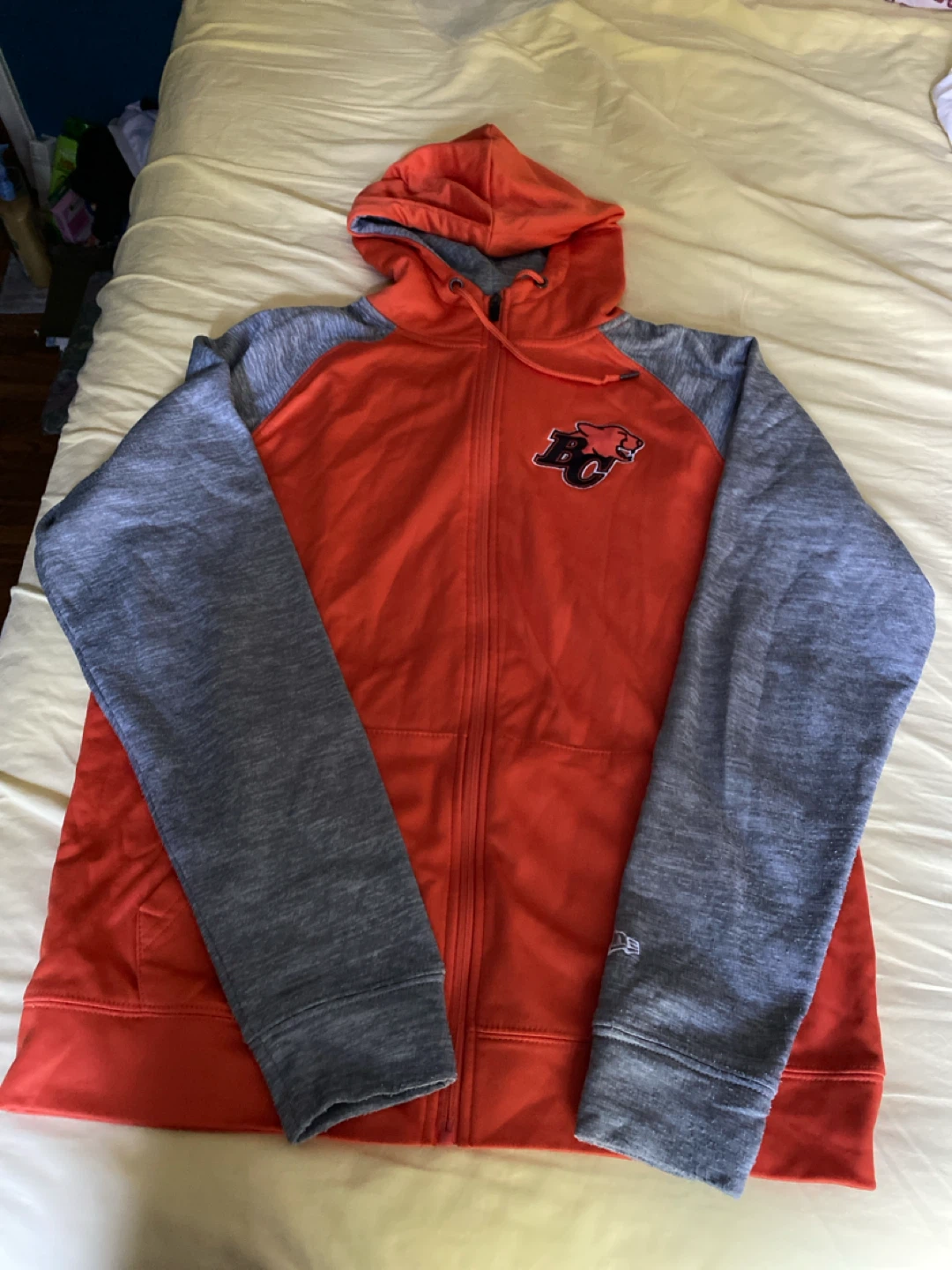 BC Lions Zip-Up Hoodie