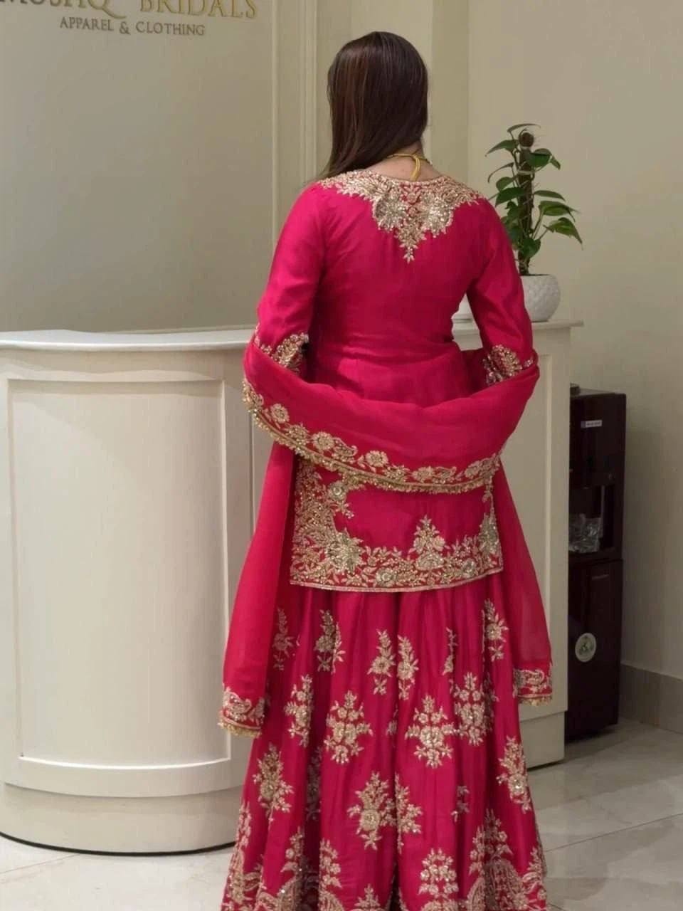 Women's Embroidered Kurti Skirt Set - photo 3