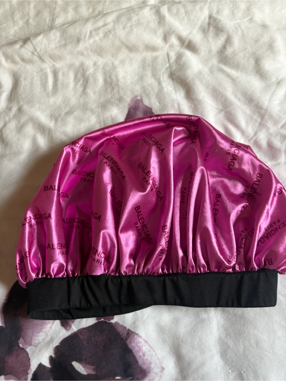 Pink Hair bonnet - photo 2