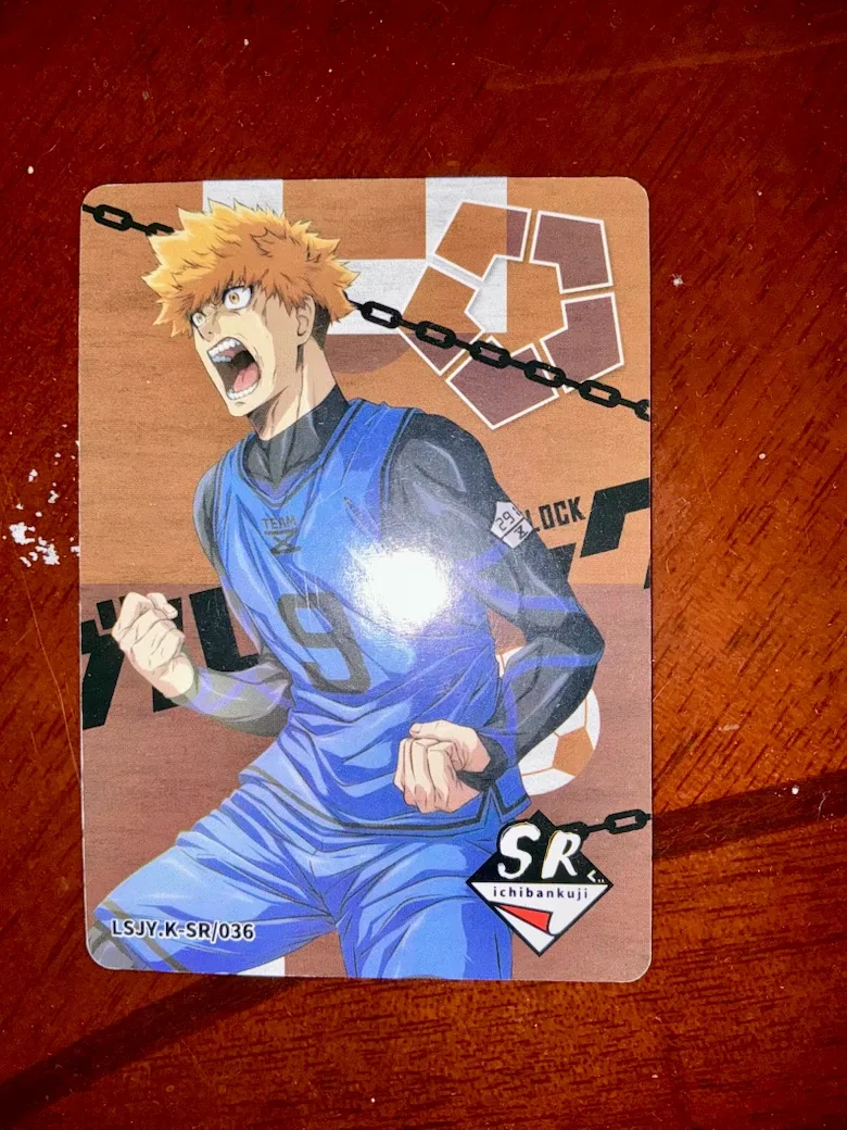 Blue Lock Ichiban Kuji SR Trading Card