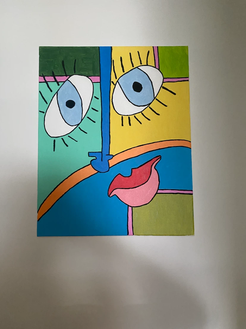 Abstract Face Painting