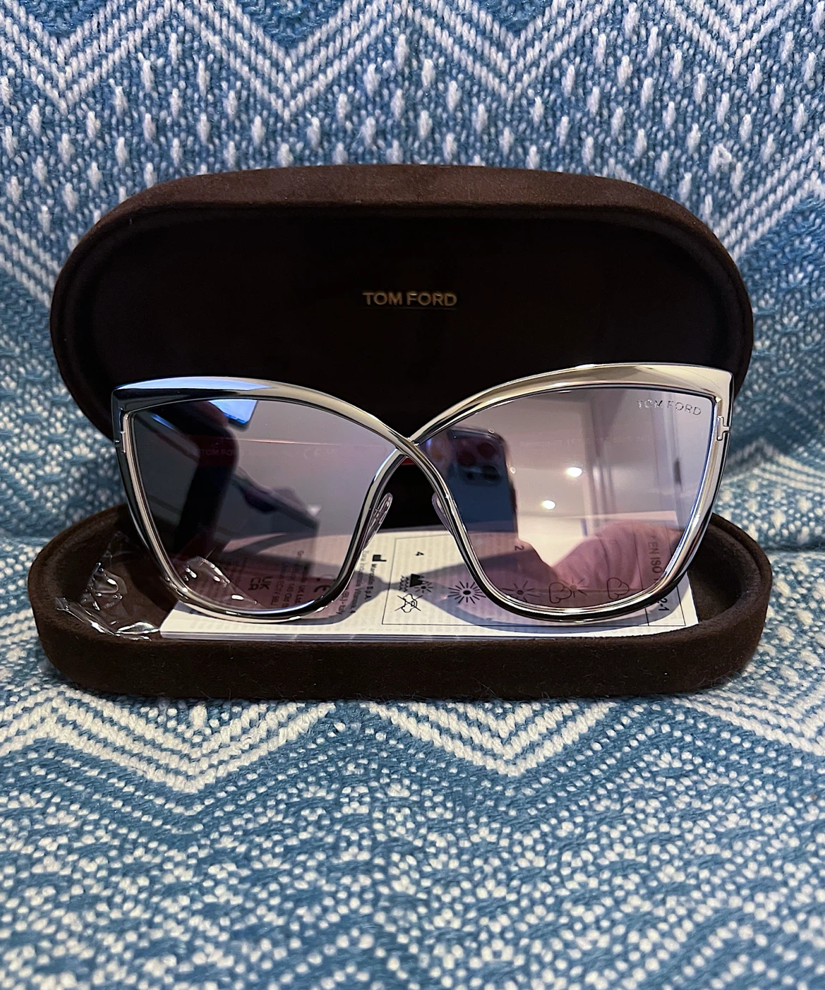 Tom Ford Sandrine Cat Eye Glasses - photo 2