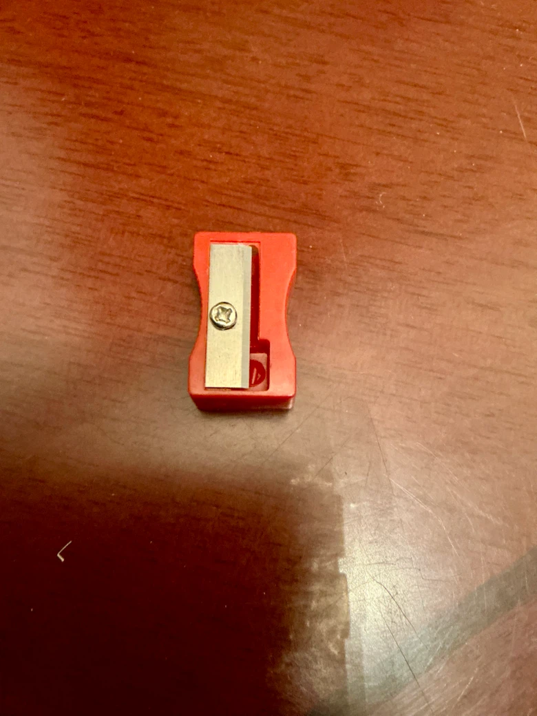 Red Pencil Sharpener