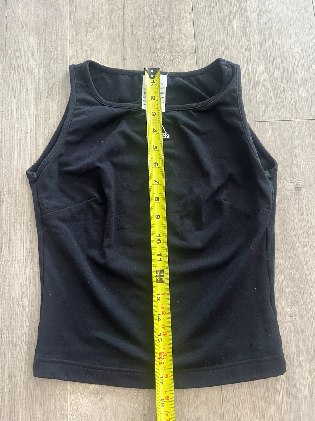 Black Adidas Crop Tank Top - photo 5