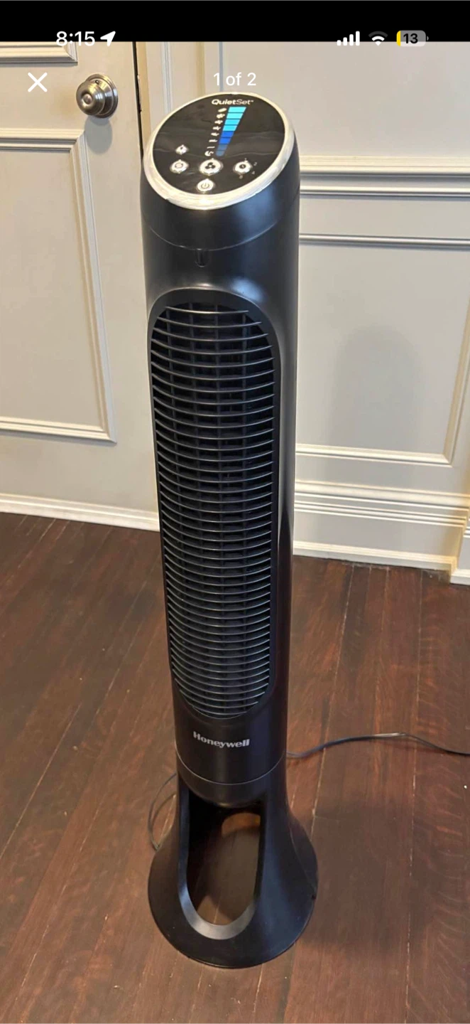 Honeywell QuietSet 5 Whole Room 40" Tower Fan with Remote - photo 2