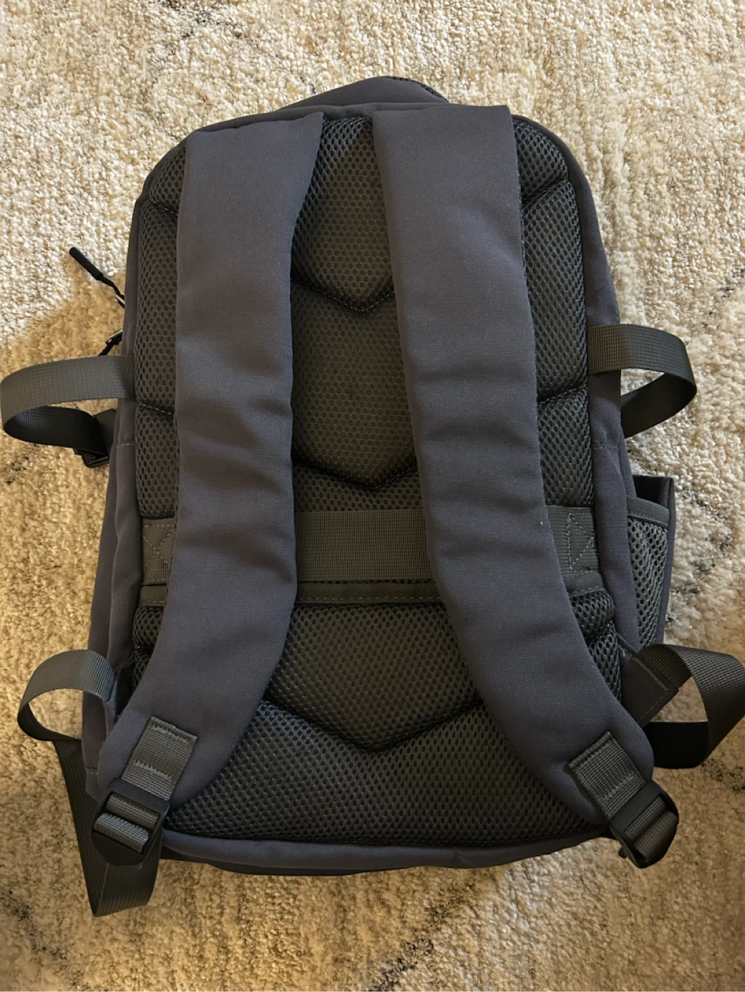 Grey Backpack with Padded Straps - photo 2