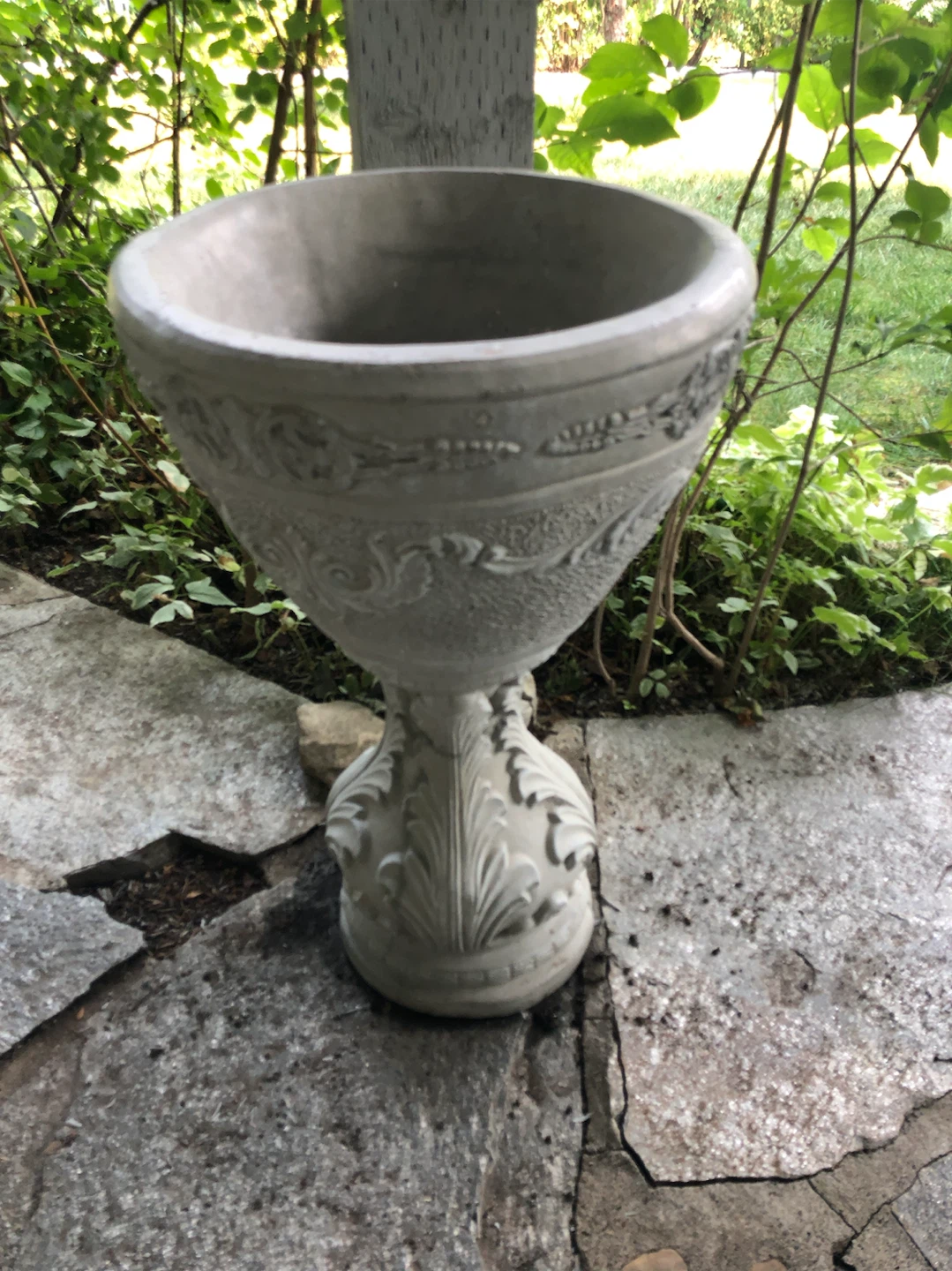 Gorgeous concrete planter