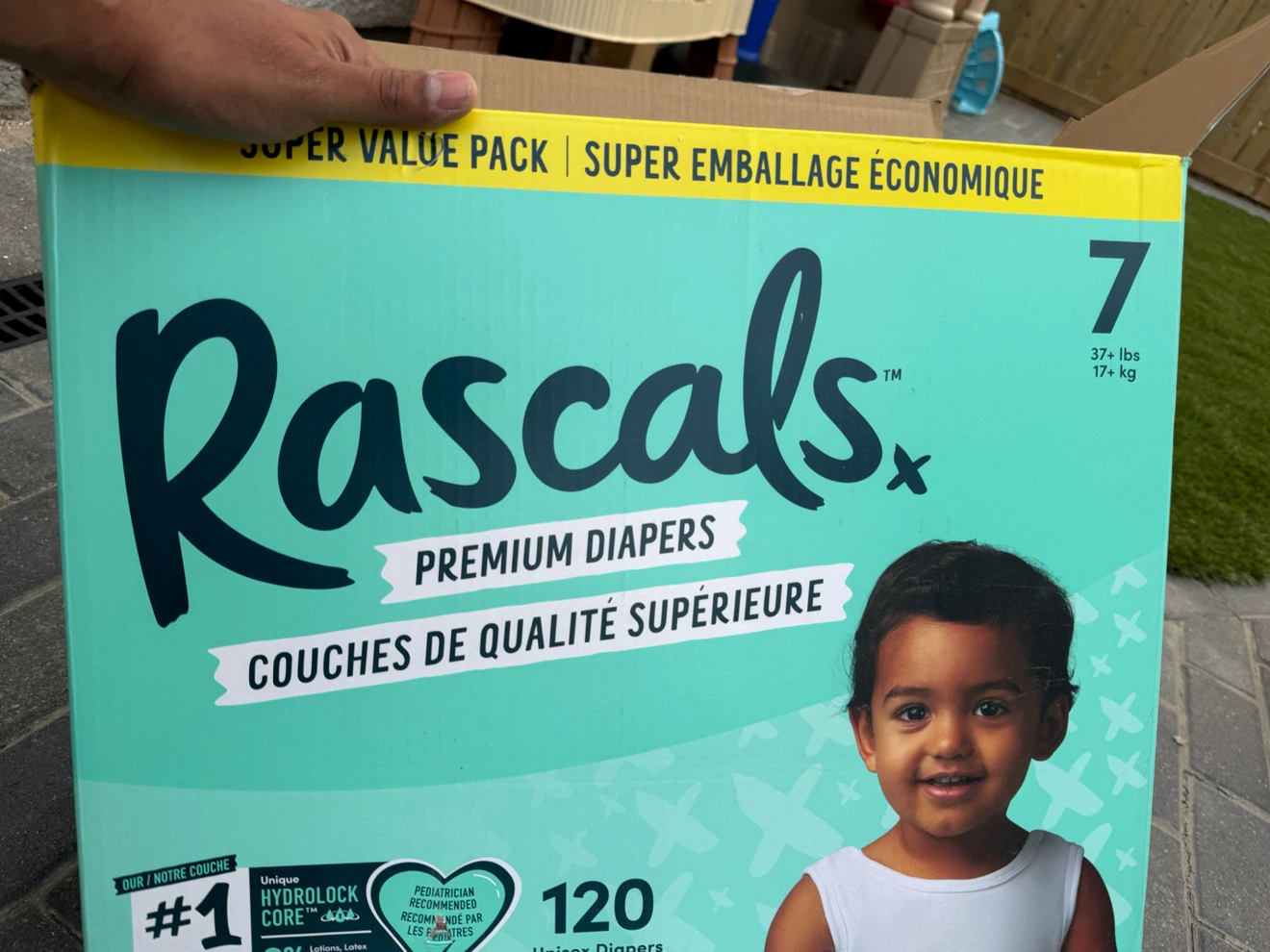 Rascals Premium Diapers Size 7