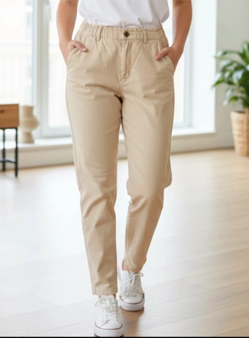 OXXO Walk in Love Khaki Trousers