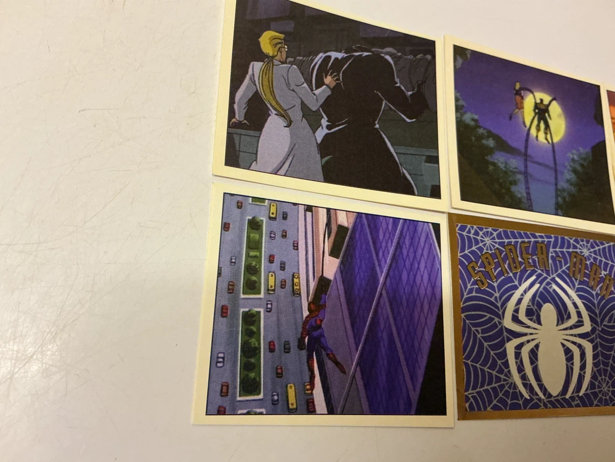 6  1995 Spider-Man Trading Cards Fleer Panini ! - photo 2
