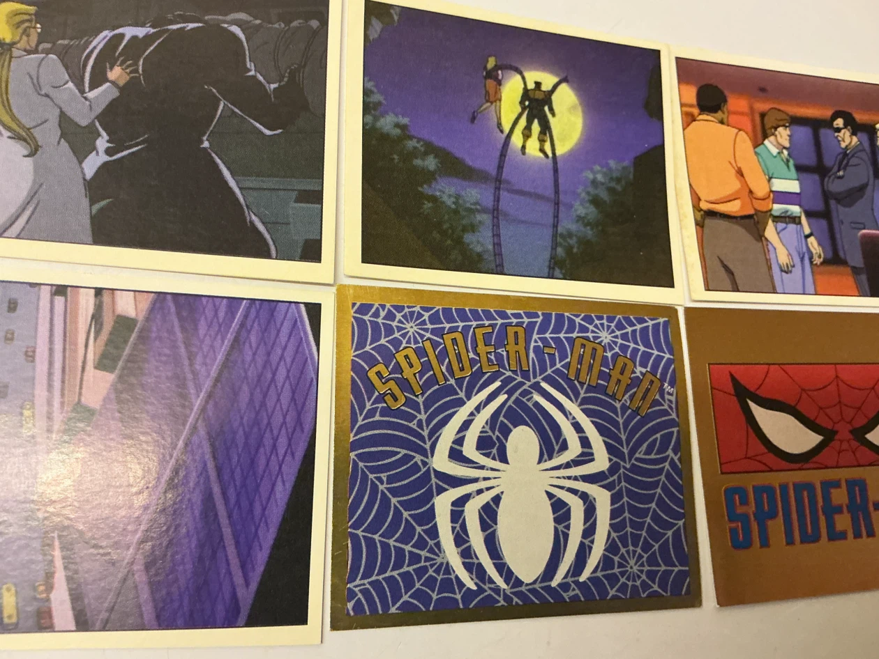6  1995 Spider-Man Trading Cards Fleer Panini ! - photo 3