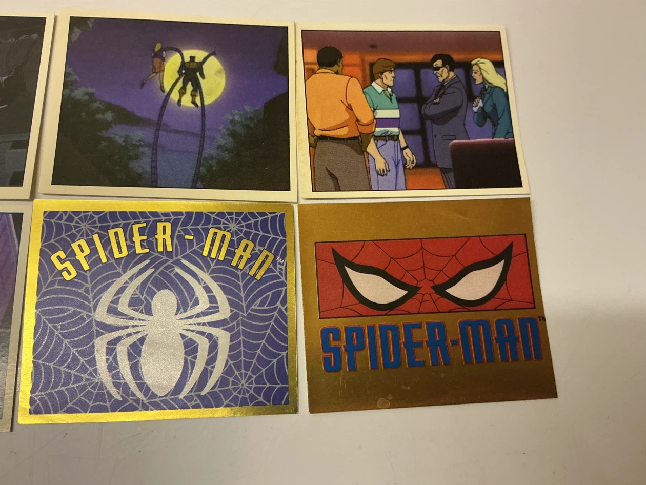 6  1995 Spider-Man Trading Cards Fleer Panini ! - photo 4