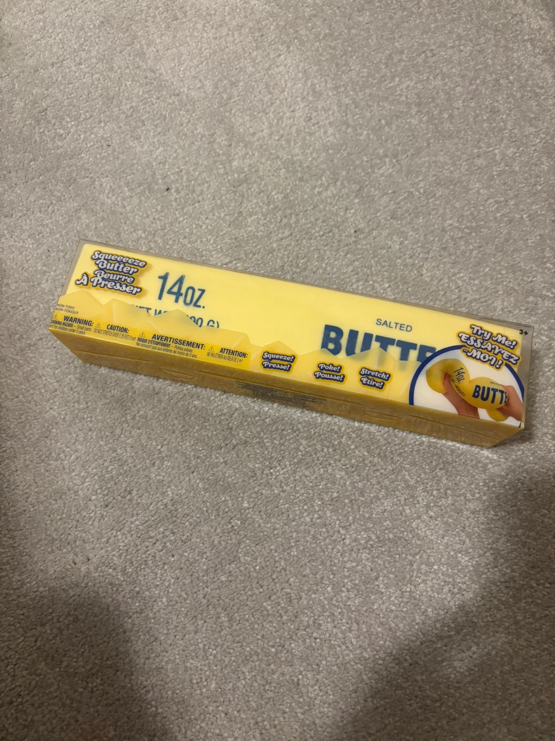 Squeeeeze Butter Salted squishy