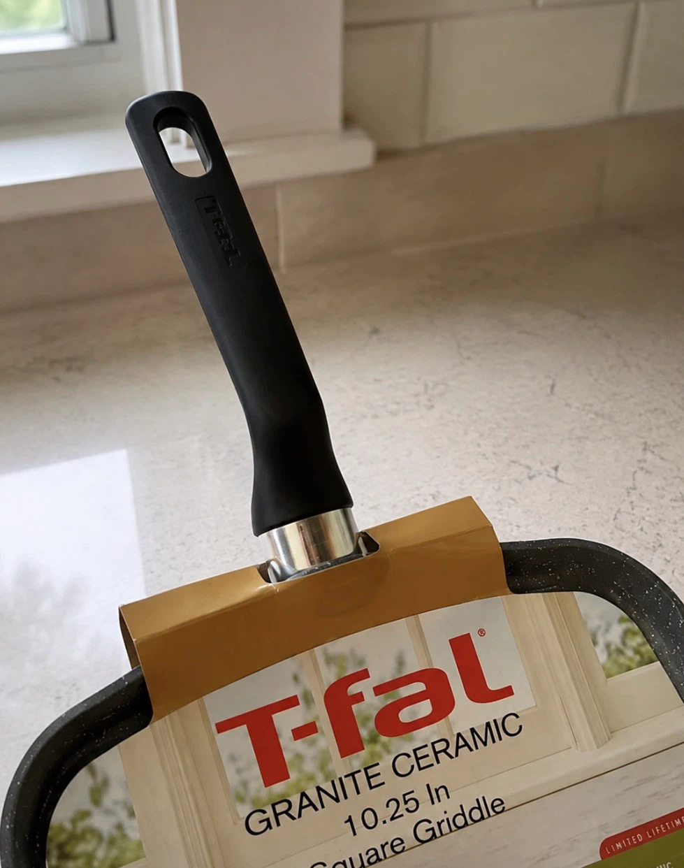 T-fal Granite Ceramic Square Griddle 10.25 in - photo 2