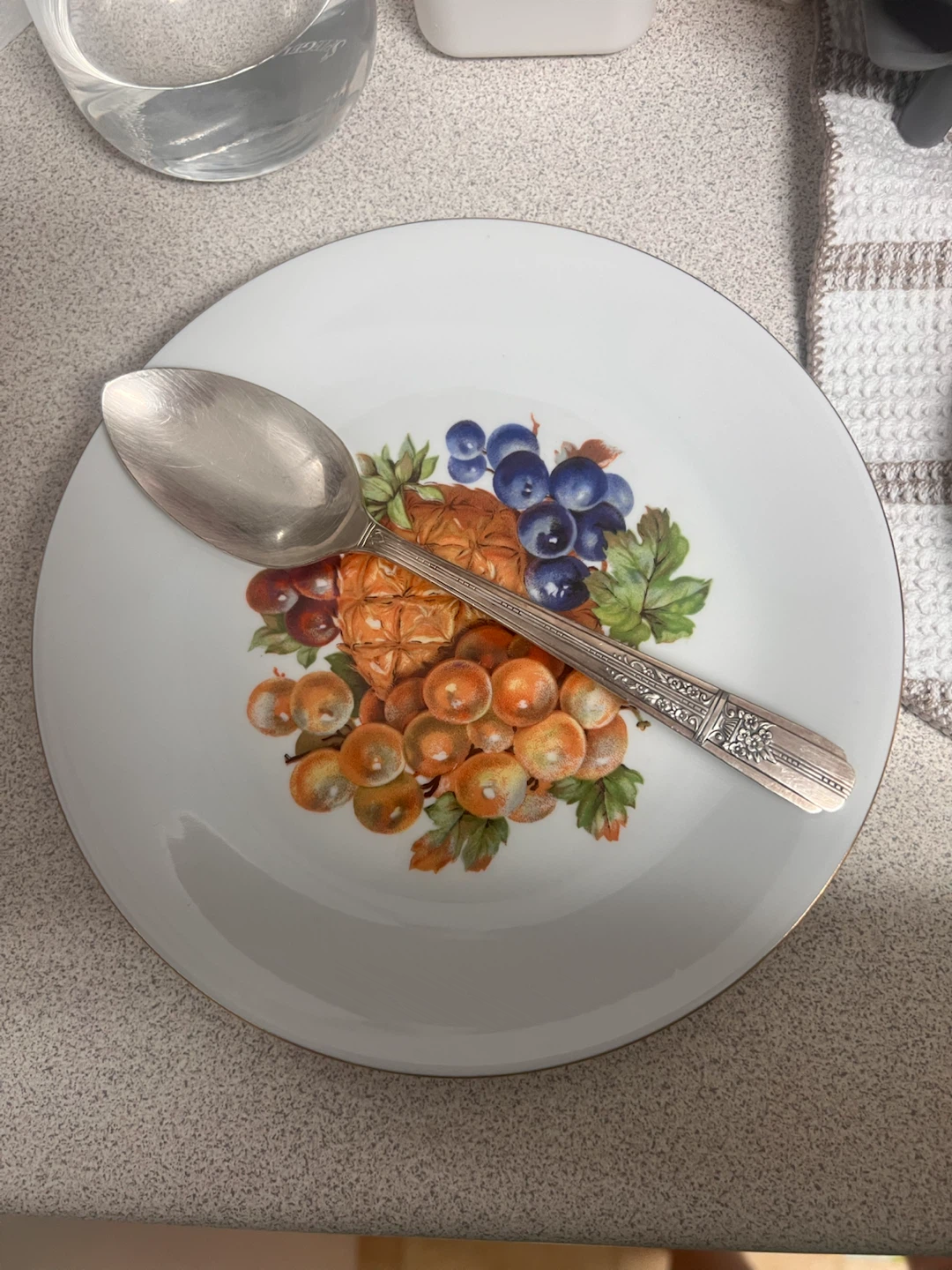 Fruit dessert plates - photo 5