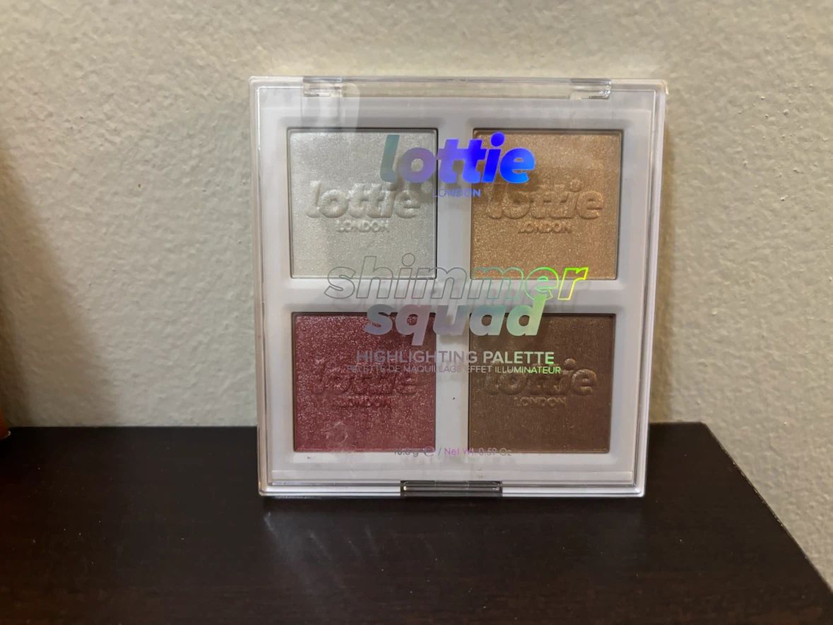 NEW-Lottie London Shimmer Squad Highlighting Palette