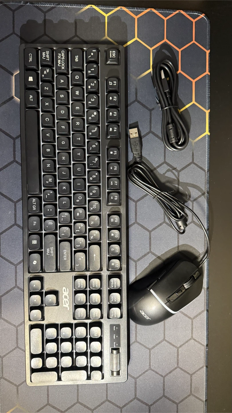 Acer Wired Keyboard and Mouse Combo