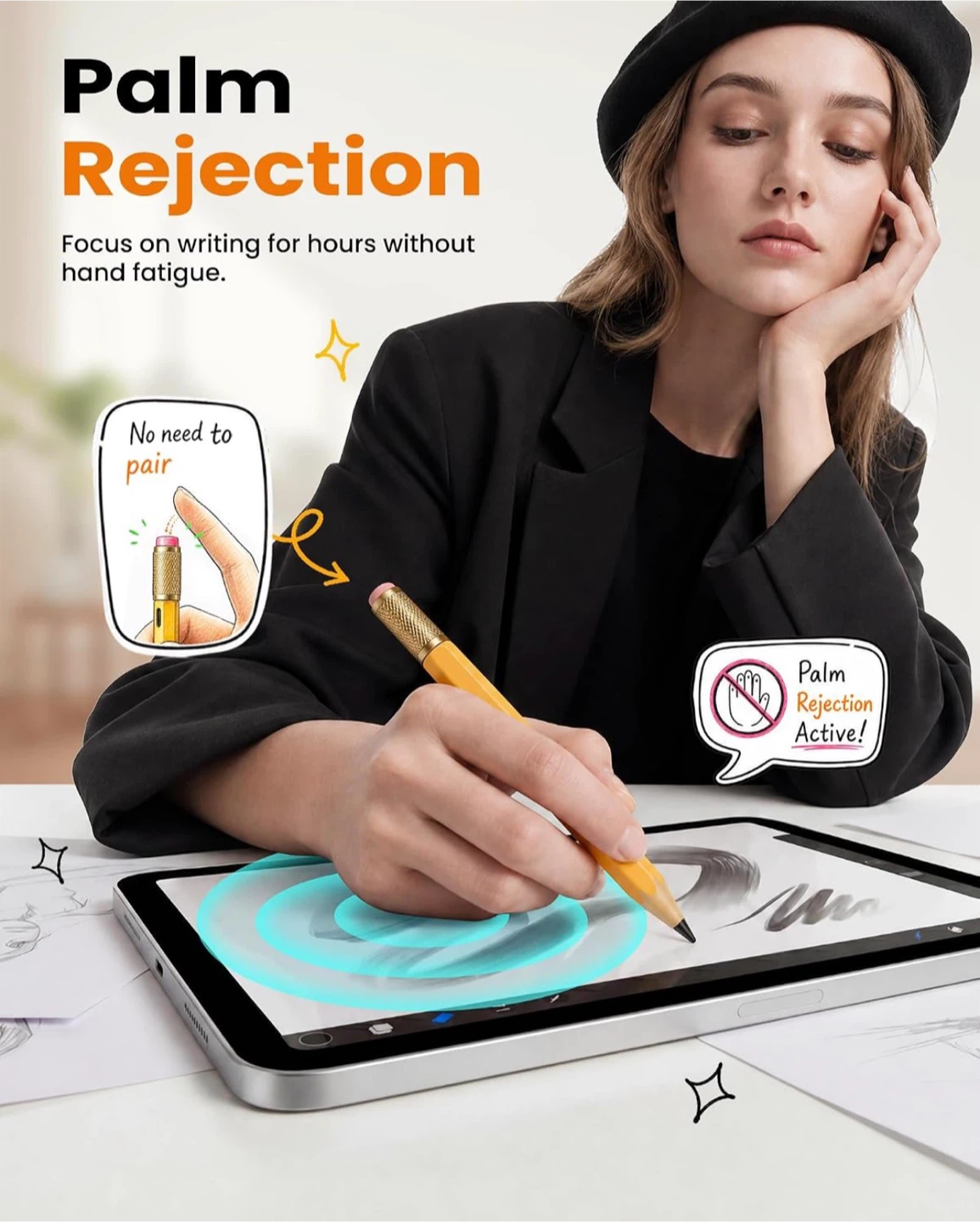 (READ FIRST) OMOTON Stylus Pen for iPad 2018-2026 - photo 5