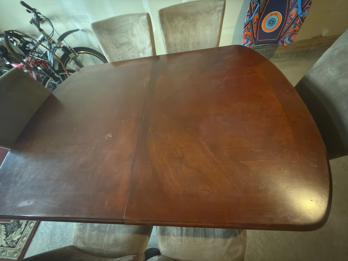 Wooden Dining Table with Chairs - photo 3
