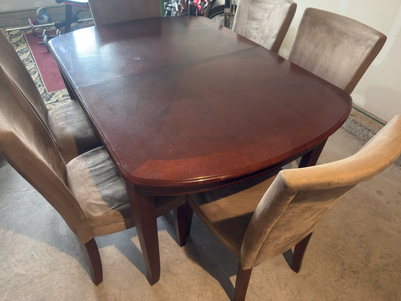 Wooden Dining Table with Chairs - photo 5