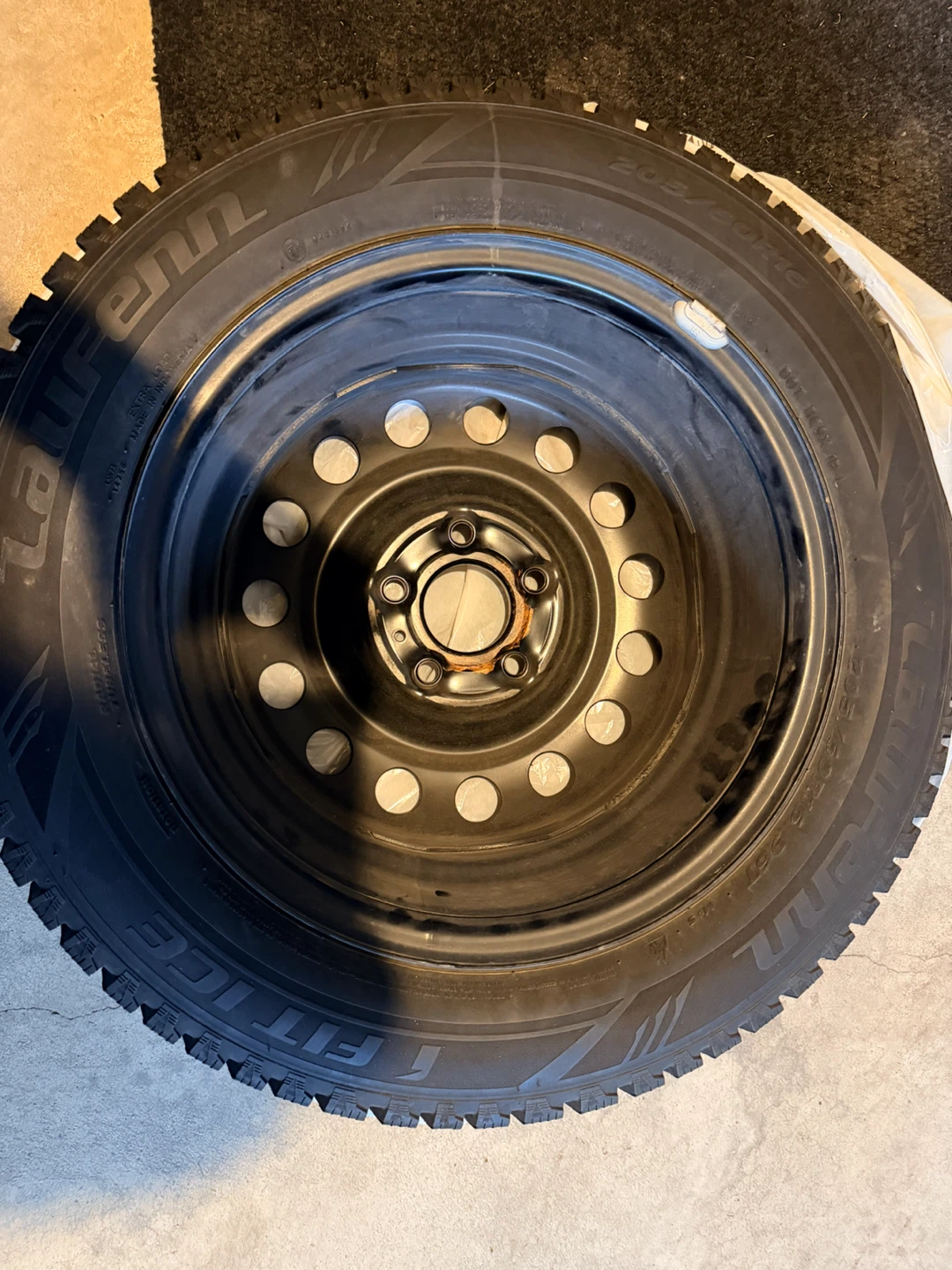 Winter Tires with Rims – Hardly Used - photo 3