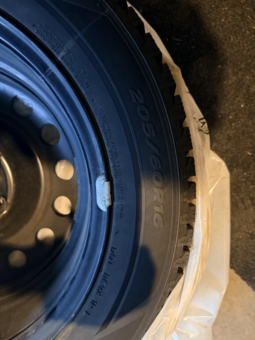 Winter Tires with Rims – Hardly Used - photo 4