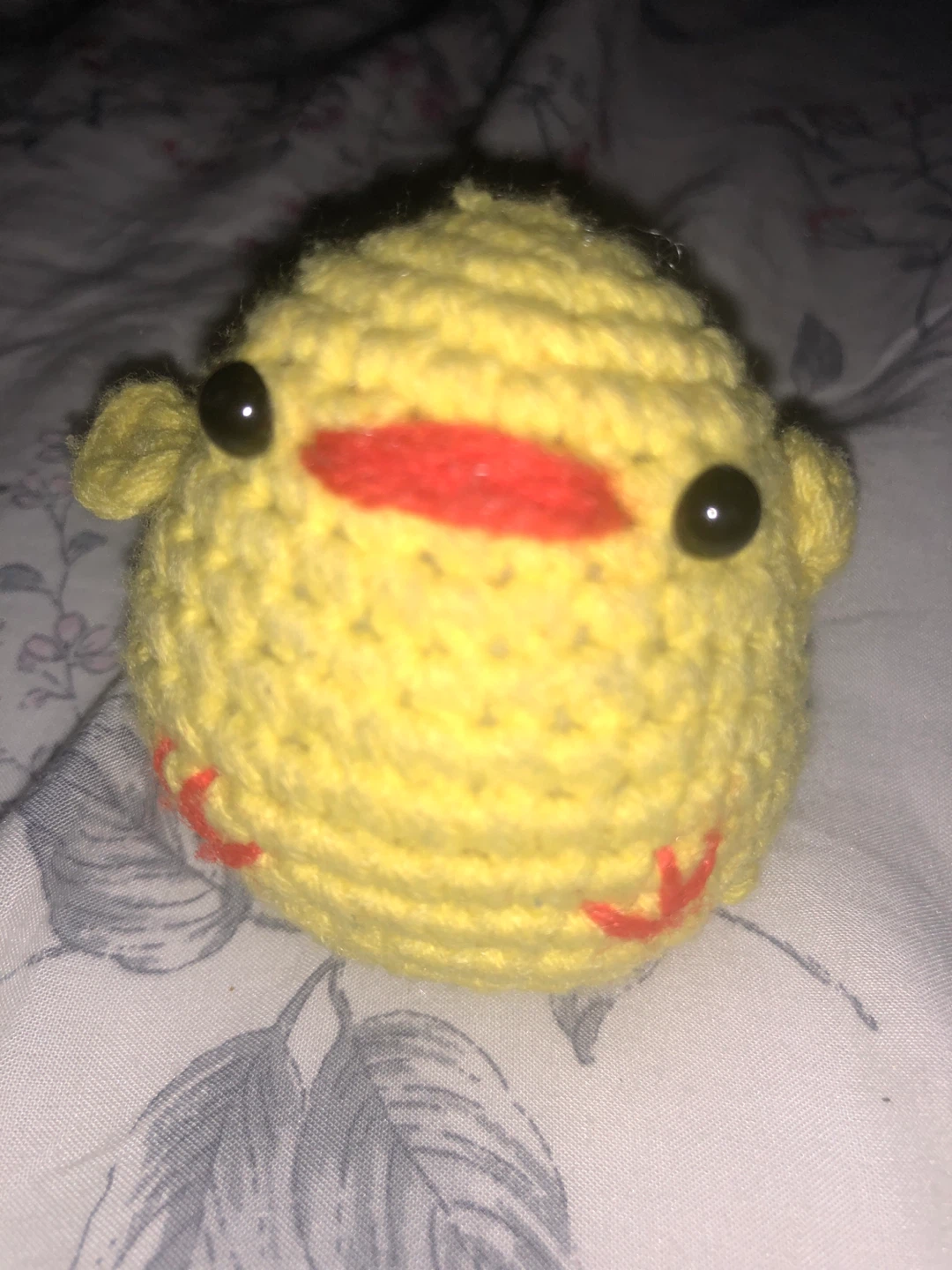 Handmade Crochet Yellow Chick Plushie
