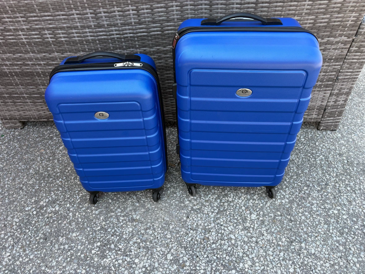 Outbound Blue Hardside Luggage Set