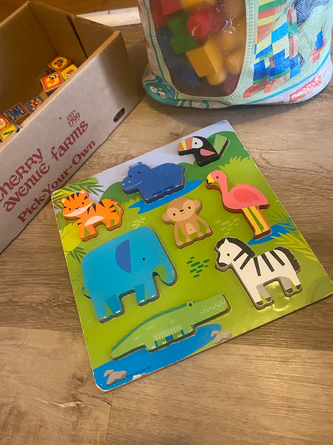 Building blocks & wooden puzzle - photo 3