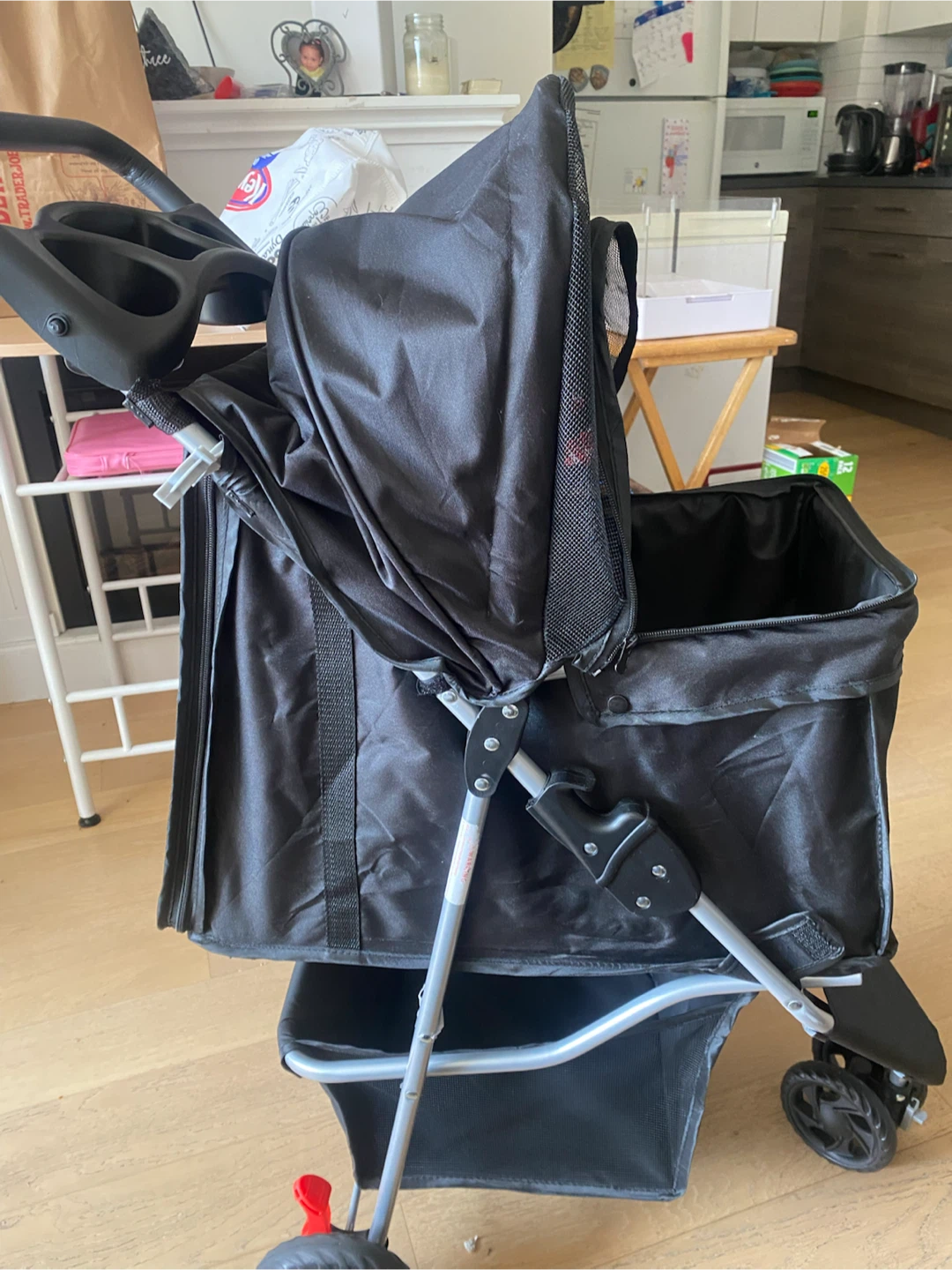 Black Pet Stroller